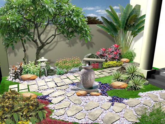Thiết kế sân vườn dự án VInhomes Paradise