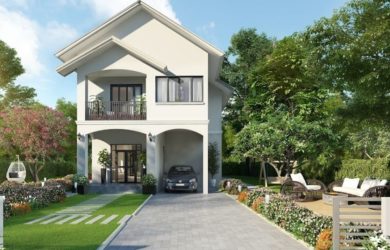 Nhà vườn sang trọng tại Vinhomes Thăng Long