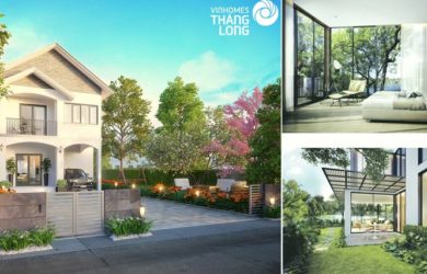 Thiết kế biệt thự dự án Vinhomes Thăng Long