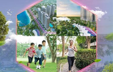 Không chỉ tiện lợi, Imperia Smart City còn sở hữu không gian xanh hiếm có tại Hà Nội
